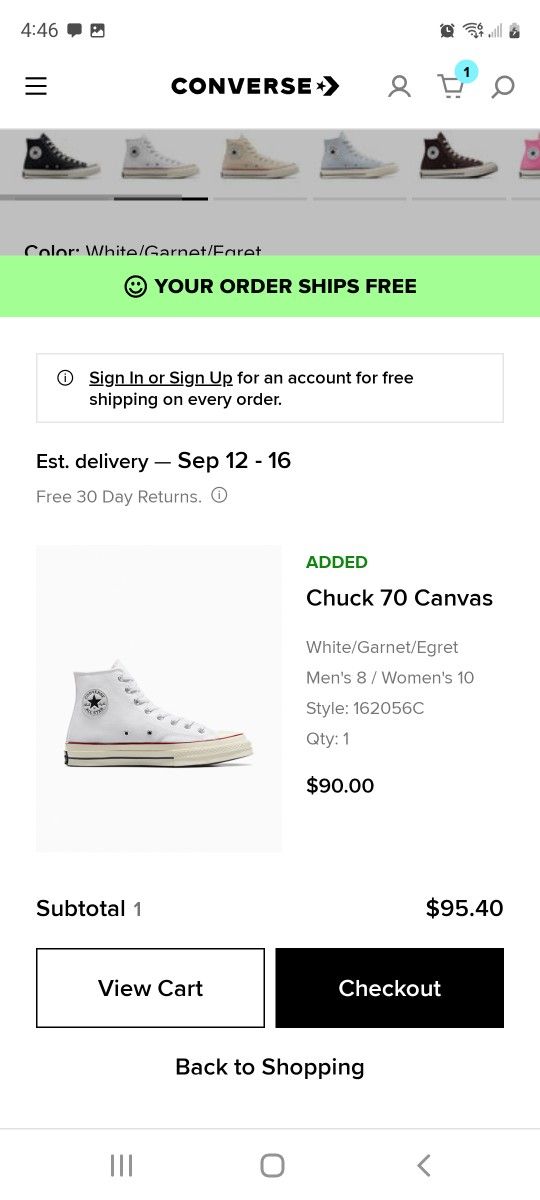 Brand NEW Converse Never Worn