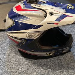 Three Motorcycle Helmets