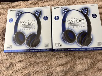 Cat Ear Headphones wMic