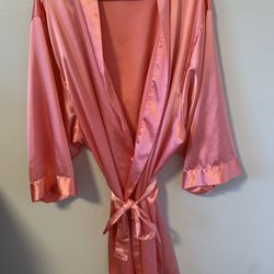 Womens Silky Robe