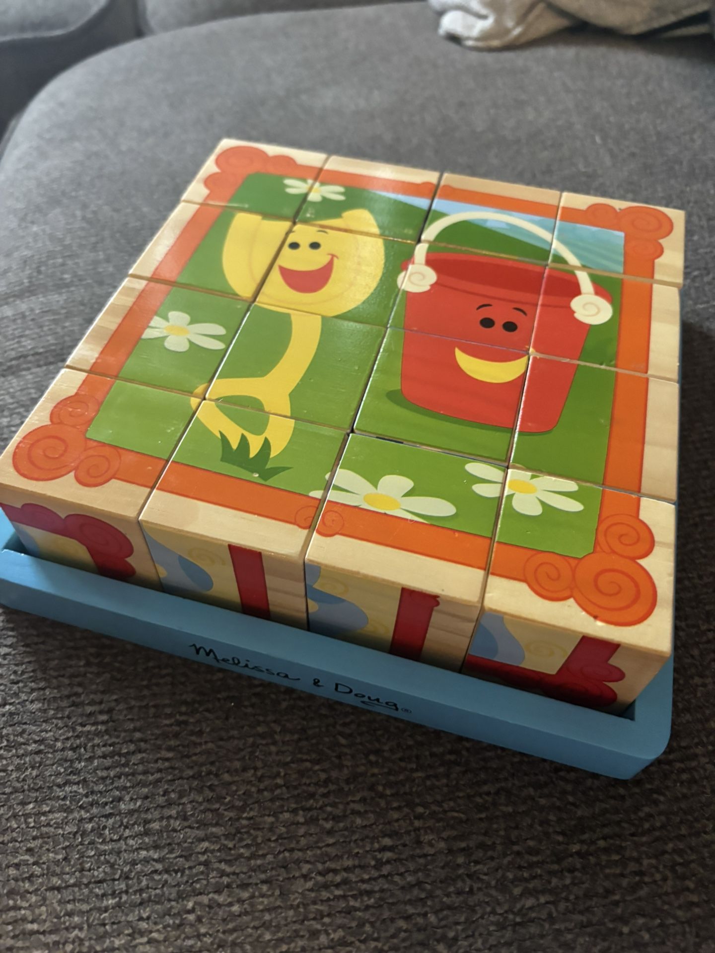 Melissa And Dough,  Blue’s Clues & You, Wooden Cube Puzzle 