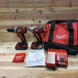 Milwaukee M18 Drill Set 