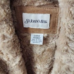 Vintage Women's Suede Jacket Sz L