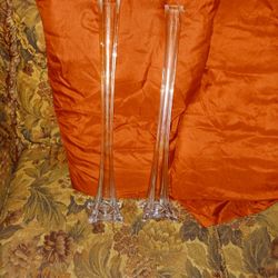 20" Glass Flower Vases  $8 Each