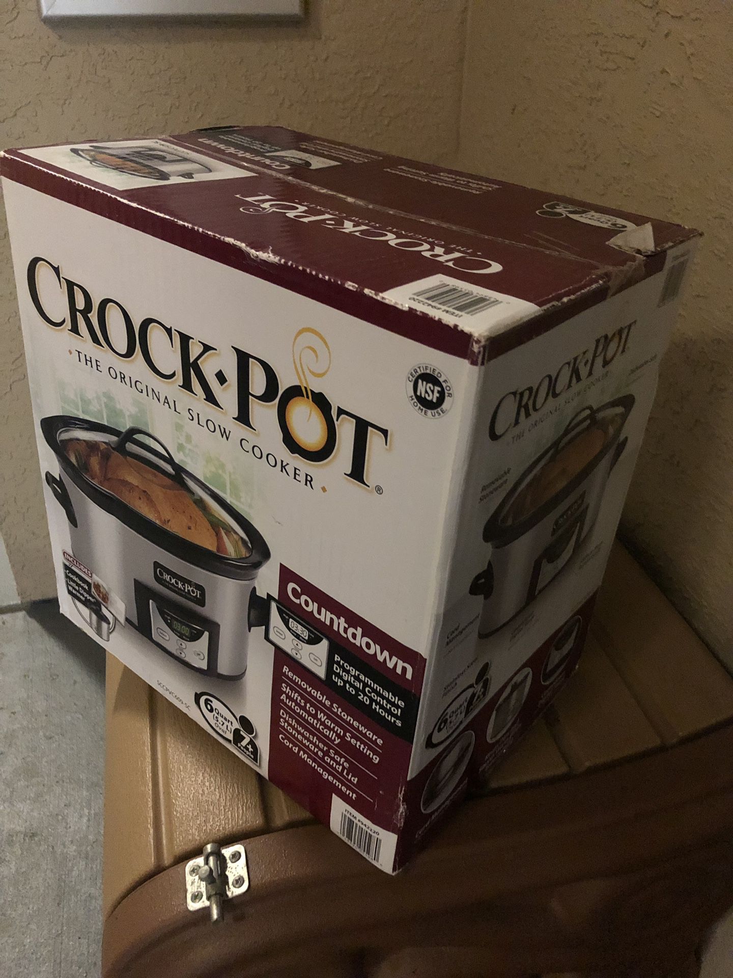 Slow cooker - Crock Pot 6 qt