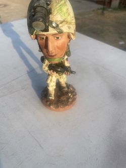 Army bobble head