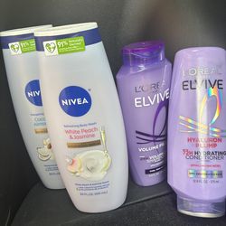 Body wash and shampoo/conditioner