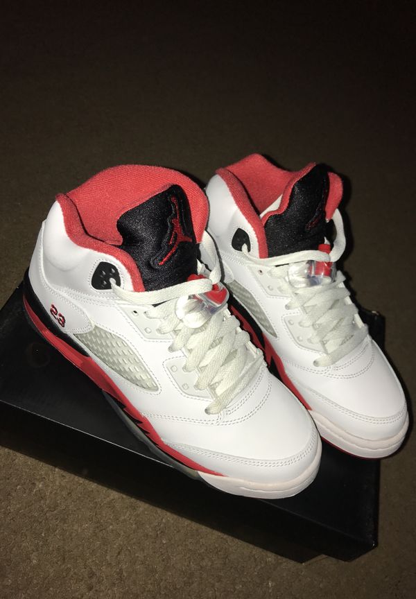 fire red 5s retail