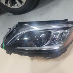 2019-2021 Mercedes C300 C43 C63 C-Class LED Headlight Left LH Side OEM