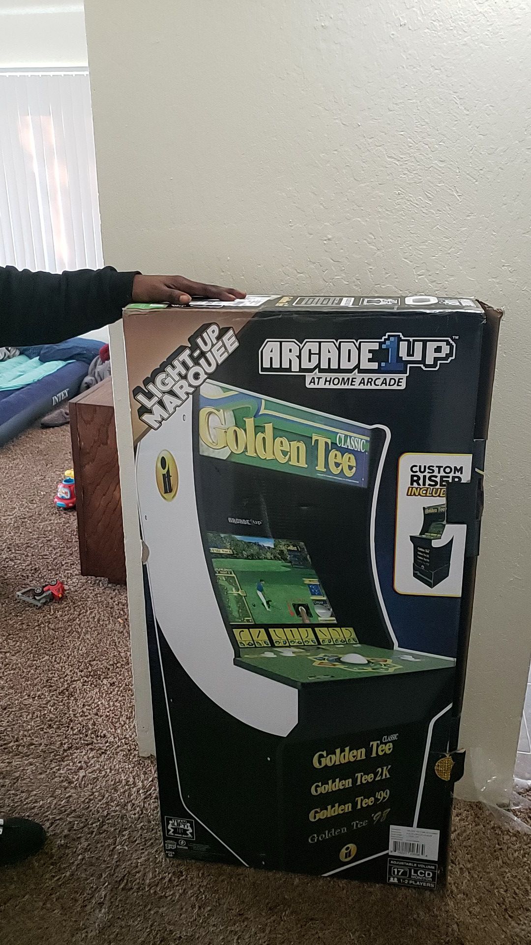 Golden tee arcade game brand new in the box