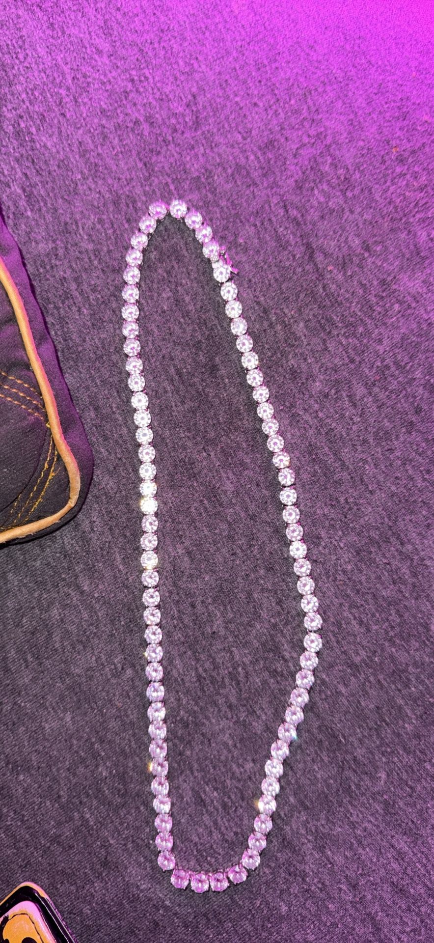Moissanite Tennis Chain