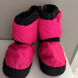 Bright Pink Todder Ballet Warm Up Boots 