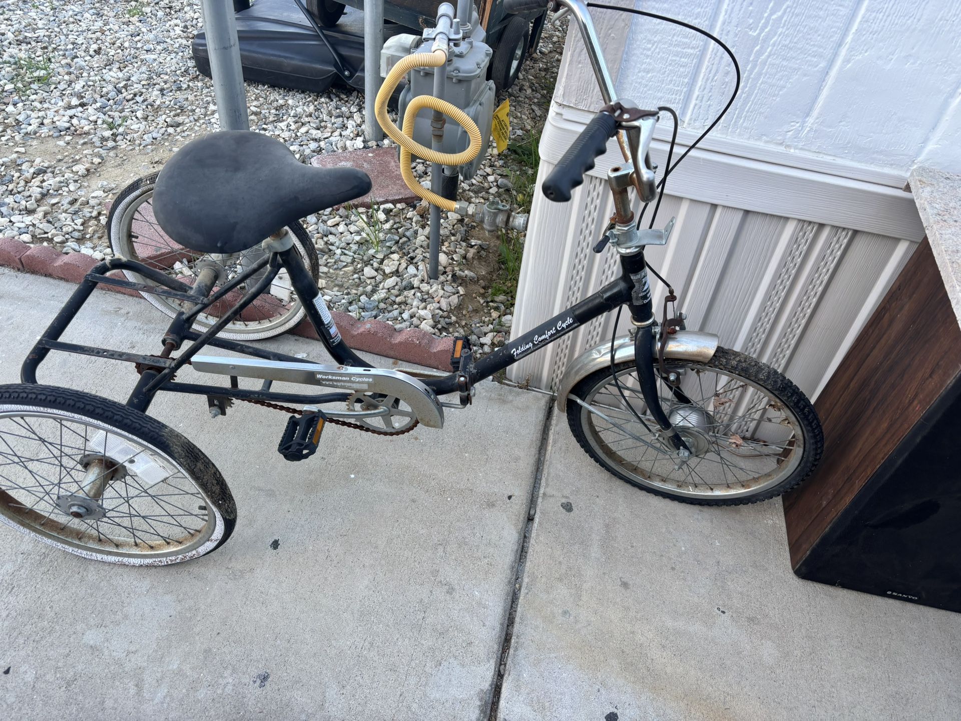 Vintage Sears Tote Cycle Folding Bicycle