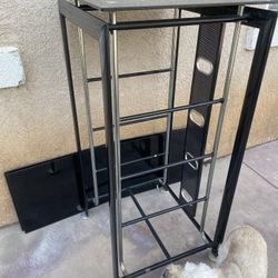 Glass Stand Removable Glass Shelves 