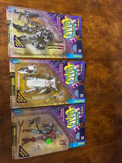 Vintage 1996 Total Chaos Action Figures