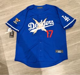 LA Dodgers x One Piece Luffy Jersey