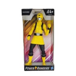 Power Rangers Yellow Ranger 9" Action Figure Beast Morphers 2018 Hasbro Sabans