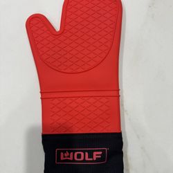 New Cooking Extra Long Silicone Oven Mitt - Heat Resistant Mitten and Pot Holders