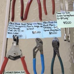 Variety of Pliers