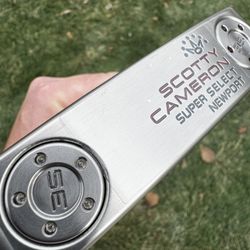 Titleist Scotty Cameron Super Select Newport – NEW / UNROLLED – 34”