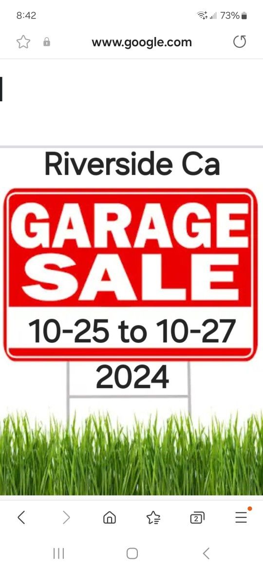 Garage Moving Sale 10.25.24 Thru 10.27.24