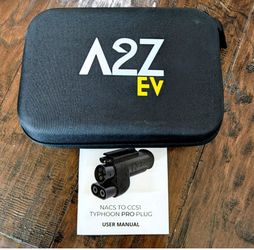 A2Z EV Typhoon Pro NACS to CCS1 Plug Charger