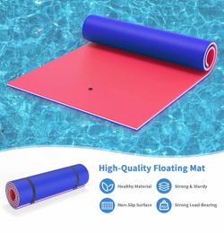 10 FT Floating Water Mat – 1.5” Thick Foam Lake & Pool Float