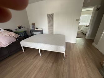 Full Bed frame and mattress 100$