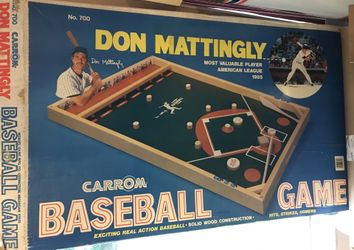 1988 Carrom Don Mattingly game