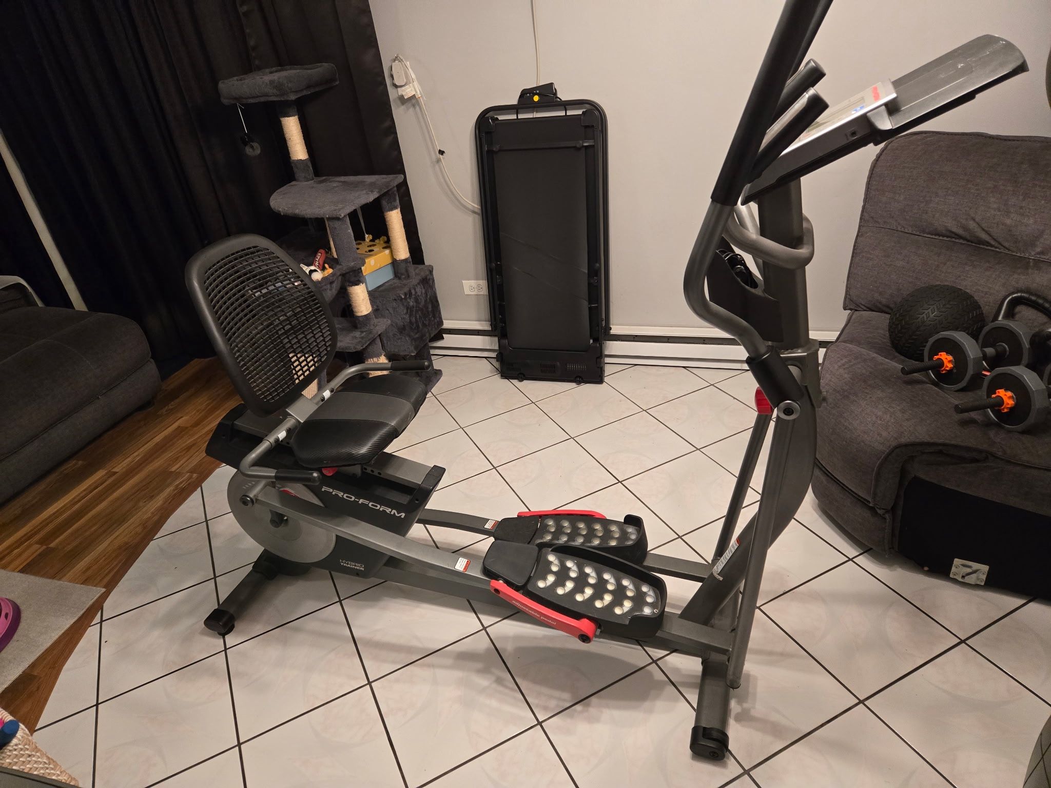 ProForm 2-in-1 Elliptical ↔️ Bike | Batteries or Plug-In