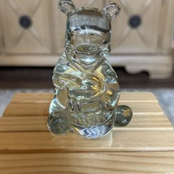 Rare Winnie the Pooh Glass Figurine