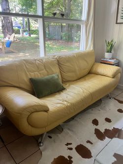 Italian leather sofas