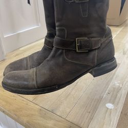 COLE HAAN LEATHER MOTO BOOTS SIZE 10 for Sale in Westport CT OfferUp