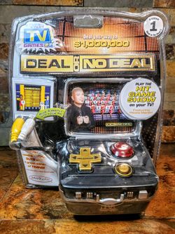 Deal Or No Deal • Plug & Play TV Game • Plug Directly To Your TV  • Edition-1 • Featuring Howie Mandel • All You Need Is Luck , Guts , & A Great Sense