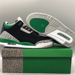 Jordan 3 Pine Green 