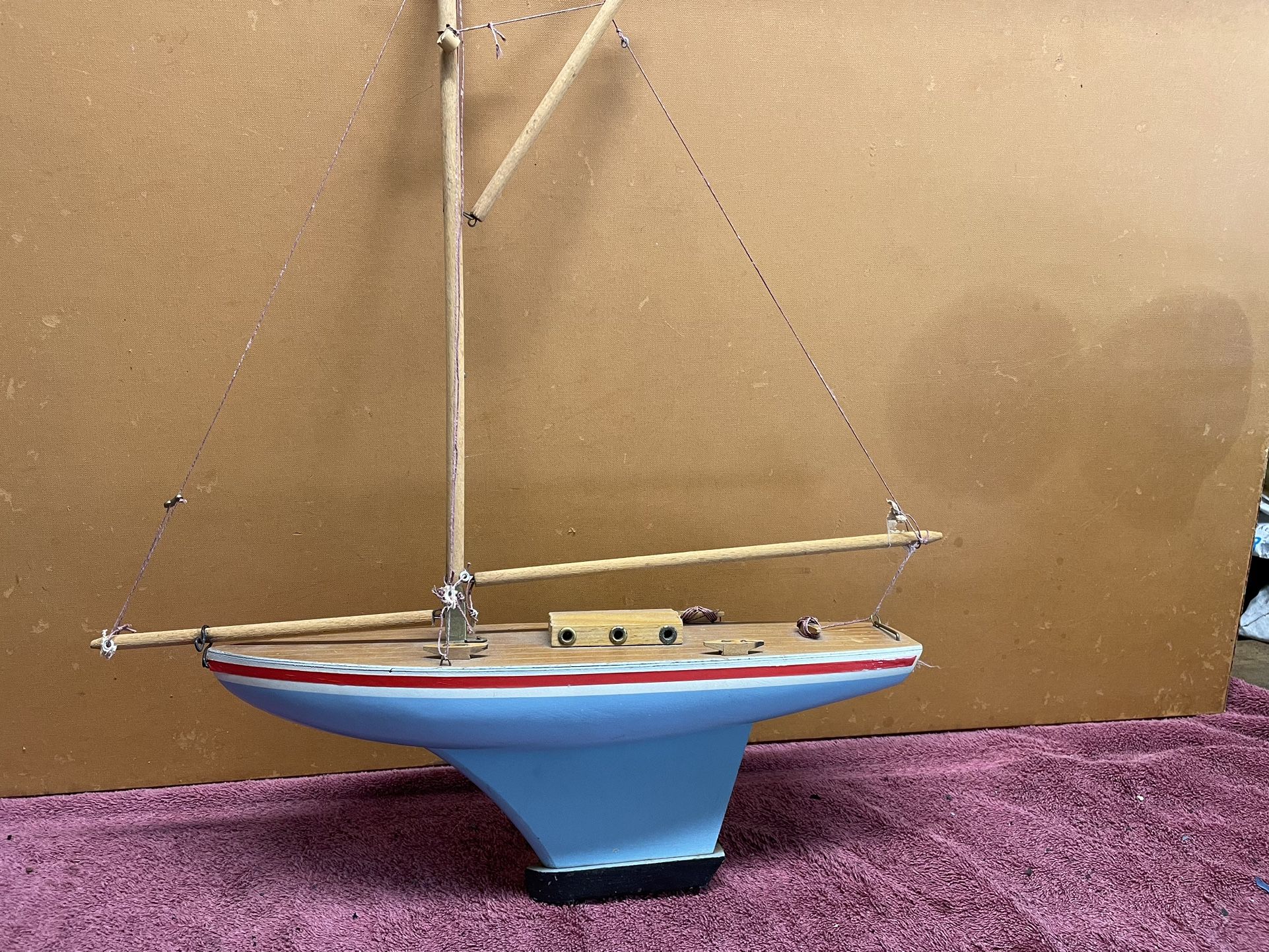 POND SAILBOAT