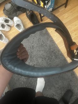 New Barley Used Leather Homemade Lifting Belt