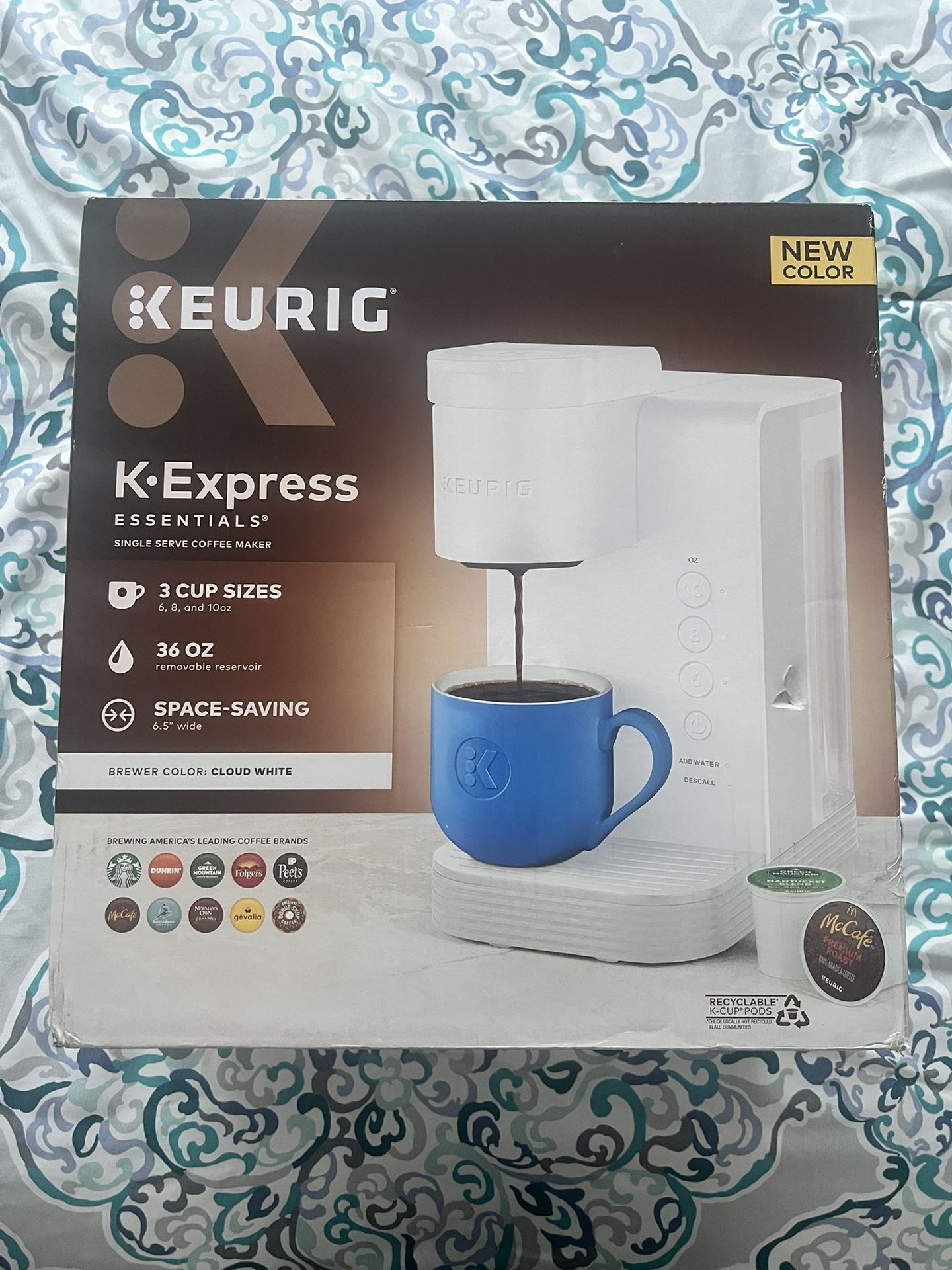 Keurig K-Express Essentials Single Serve K-Cup Pod Coffee Maker