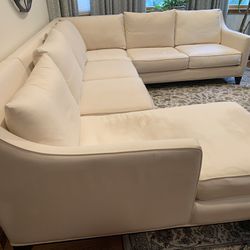 Cream Used Sectional
