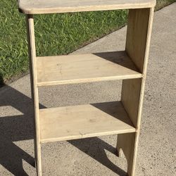 11X36 All Wood Antique Shelf