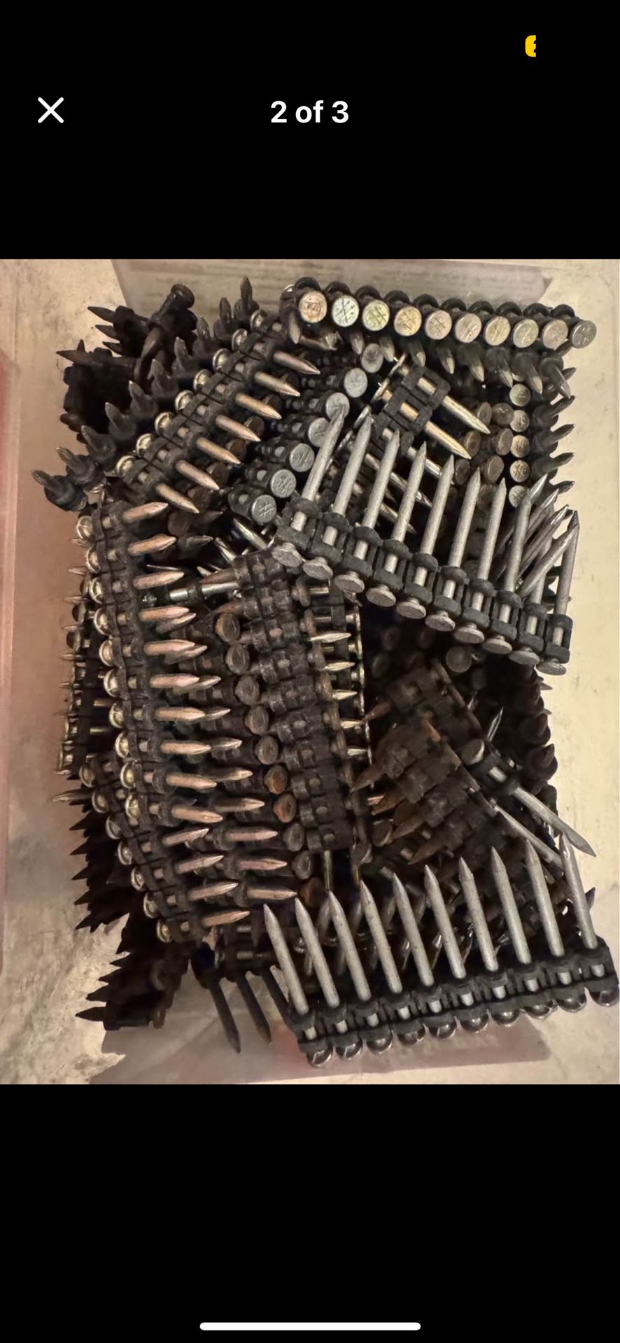 NAILS for use with Ramset TF1200 TrakFast Fastener Gun