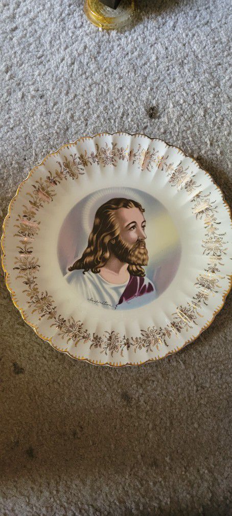 Decorative Jesus Plate