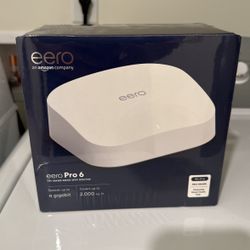 eero Pro 6  Trío Band Mesh Wifi