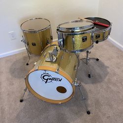 Gretsch Catalina Club Shell Pack 18 12 14 14” Good Condition Snare Stand Sticks Key $475 Cash FIRM 2401 N. Euclid Ave Upland 91784.               NO T