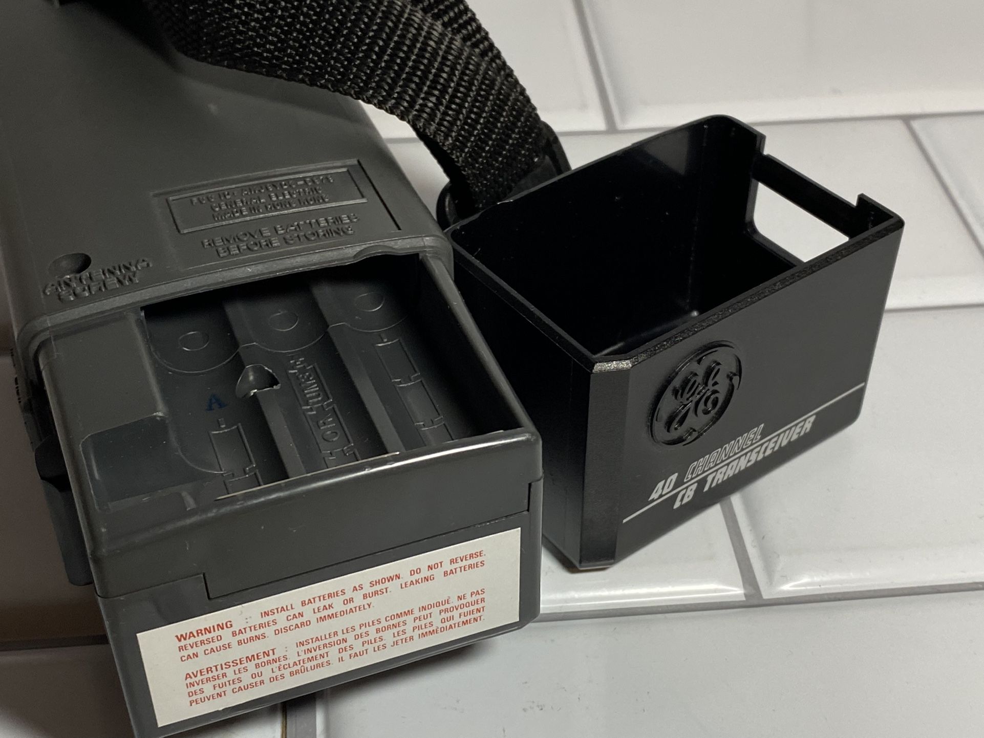 40 channel handheld CB radio GE