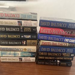 DAVID BALDACCI BOOK collection