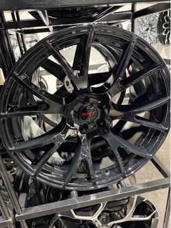Art hellcat wheel tires new 5x115 staggered
