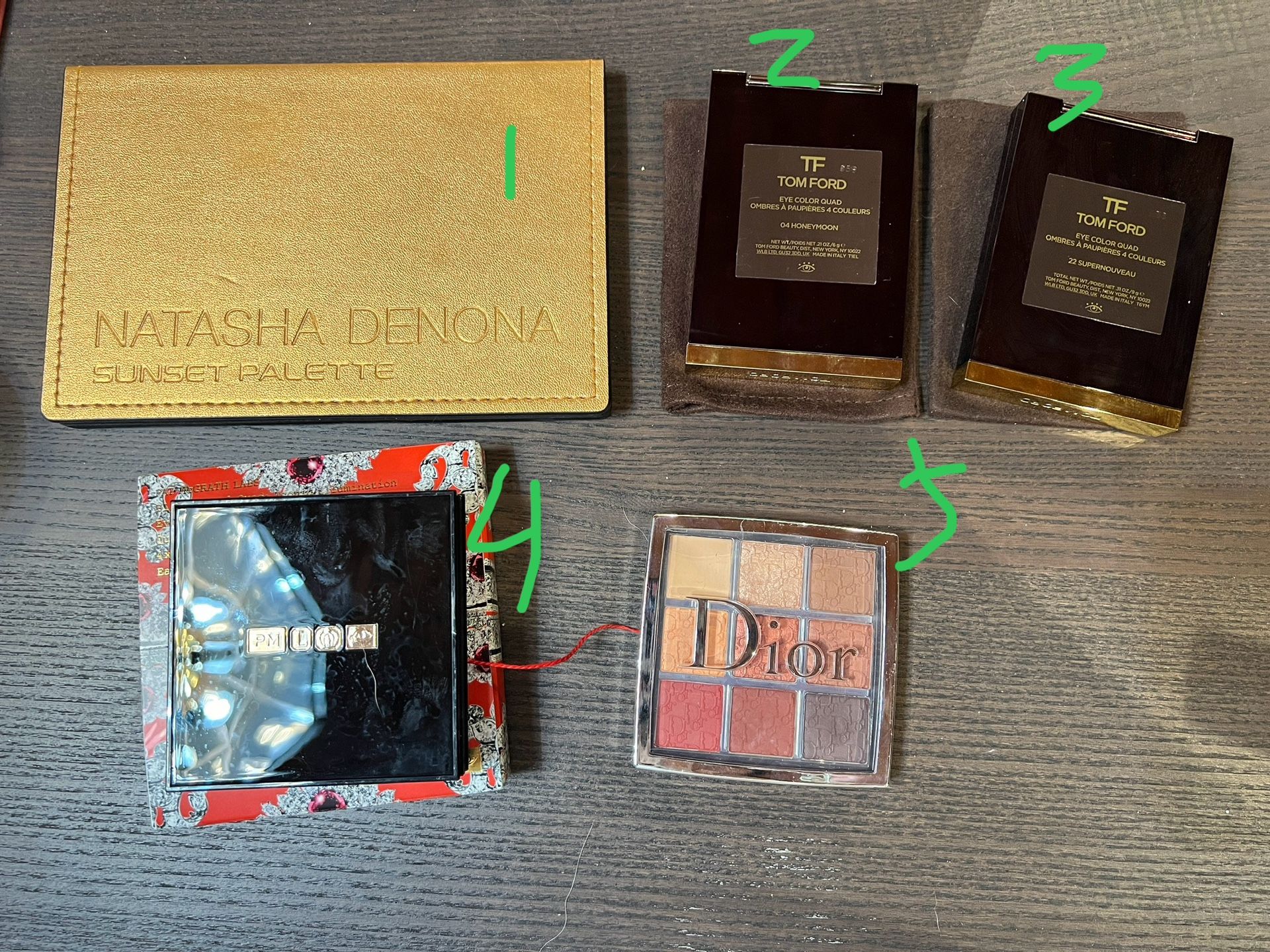 Brand Luxury Eyeshadow Palettes