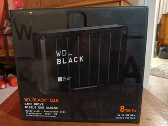 WD_BLACK D10 8TB Game Drive 