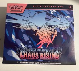Chaos rising etb Pokemon cards